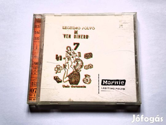 Marnie - Legitimo Polvo CD 1998 UK Drum n Bass, Dub, Electro, Downtemp