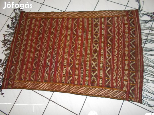 Marokkói berber kilim szőnyeg, falvédő