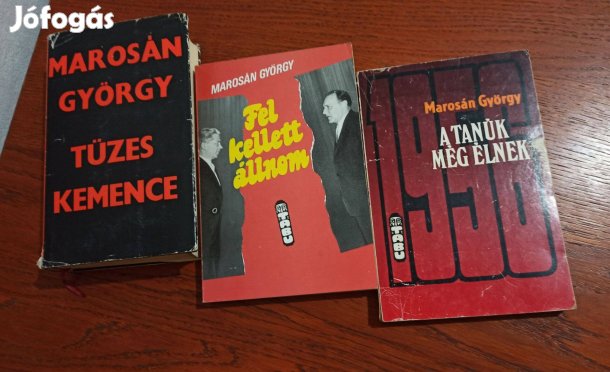 Marosán György könyvcsomag / 4 db könyv