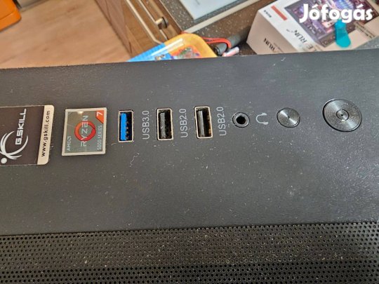 Mars Gaming Mcview2 üveg gamer PC ház panoráma showcase matx