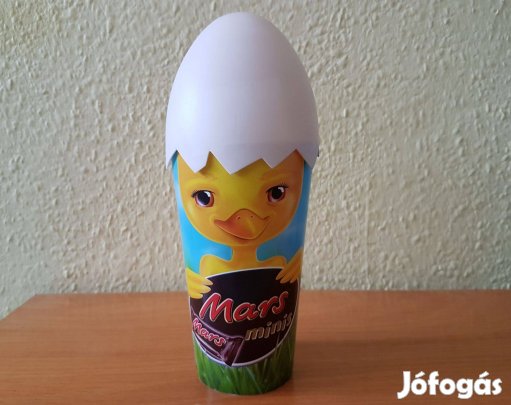 Mars Mini csibés műanyag pohár tojás tetővel
