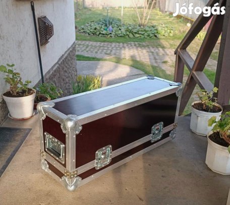 Marshall gitárerősítő fej rack konténer, Flight Case