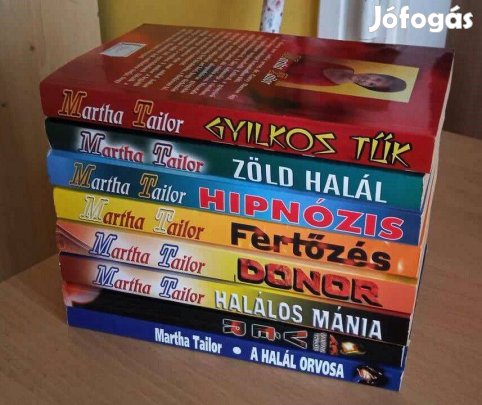 Martha Tailor könyvcsomag, 8 kötet egyben