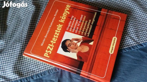 Martin Bensdorf- Katharina Richter: Pszi tesztek könyve + Vágó István