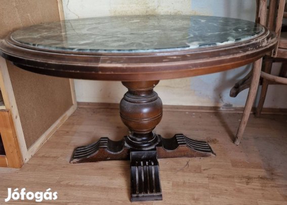 Márvány dohányzóasztal dohányzó asztal