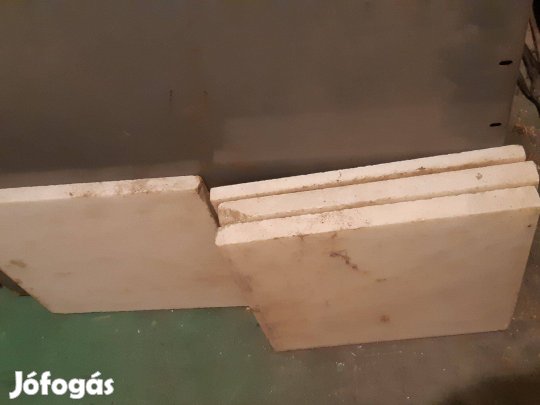 Márvány lapok hangfal alá, emléklapnak sírkőre