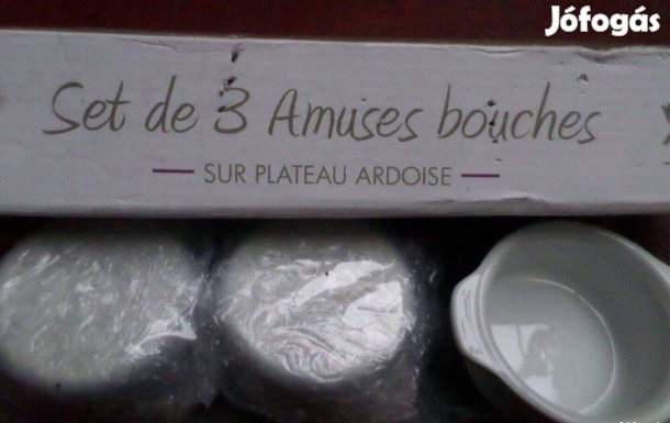 Márvány tálaló kínáló készlet Új tálca tál