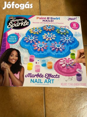 Márványos köröm / manikűr csomag - Shimmer and Sparkle