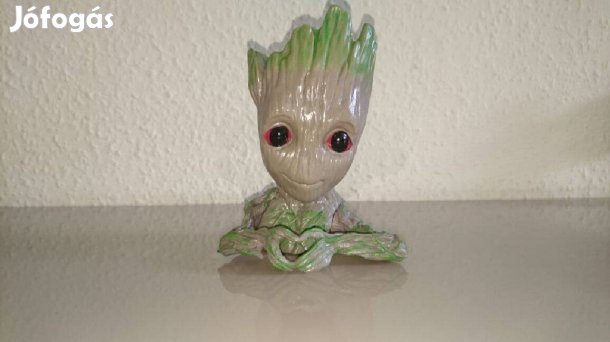 Marvel Groot Galaxis őrzői dísz virágtartó szív cserép ceruzatartó Új