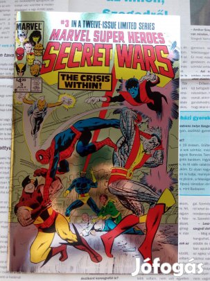 Marvel Super Heroes Secret Wars (1984) Facsimile Edition képregény 3B