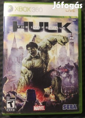 Marvel The Incredible Hulk (A hihetetlen Hulk) Gyári Xbox 360 Játék