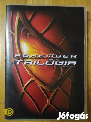 Marvel - Pókember trilógia újszerű dvd Tobey Maguire