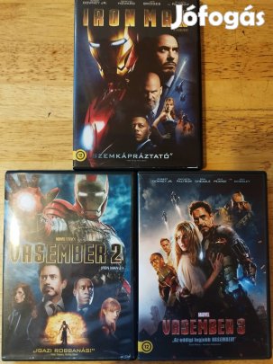 Marvel - Vasember 1-2-3 dvd Robert Downey Jr