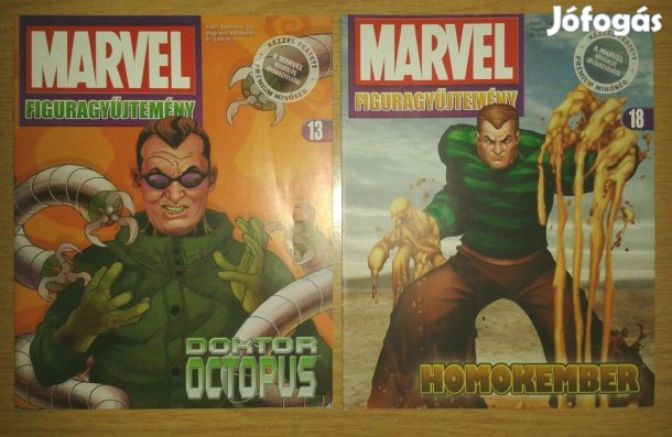Marvel figuragyűjtemény magazinok