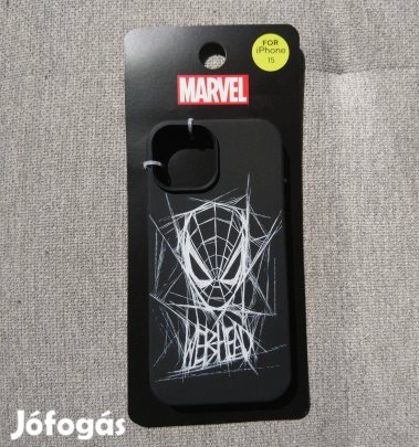 Marvel iphone 15 tok Pókember Spider-man Webhead Új