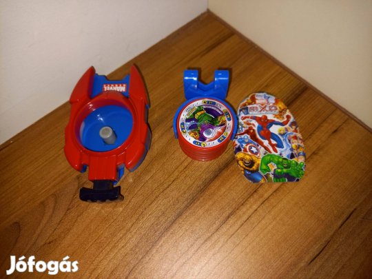 Marvel mágneses szuperhős diszkoszvető játék