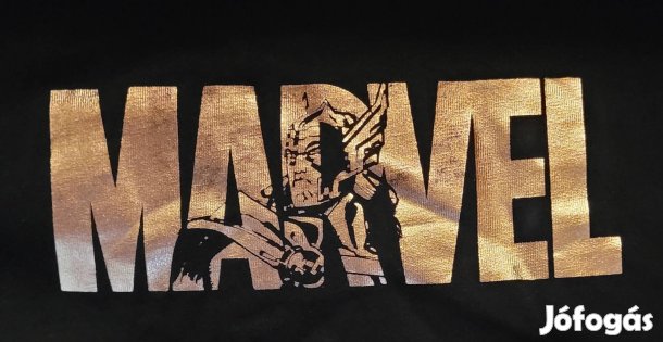 Marvel poló fekete