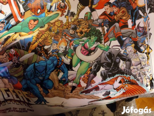 Márvel univerzum.. 2.5 mér hosszú 1.8 széles. kererből kivett...