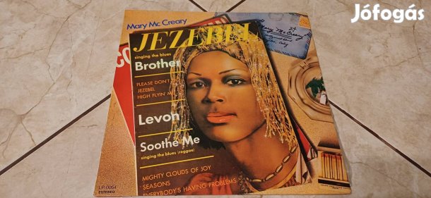 Mary Mc Creary bakelit hanglemez