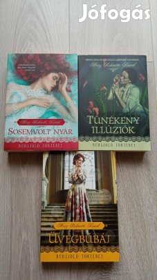 Mary Robinette Kowal üvegbűbáj sorozat 3 db romantikus új könyv 2500