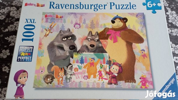 Mása és a medve puzzle.