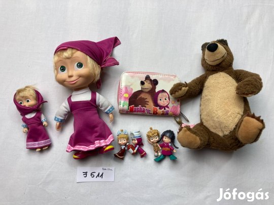 Mása játék csomag, Mása és a medve játék csomag J511