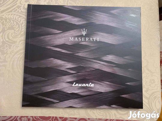 Maserati Levante prospektus