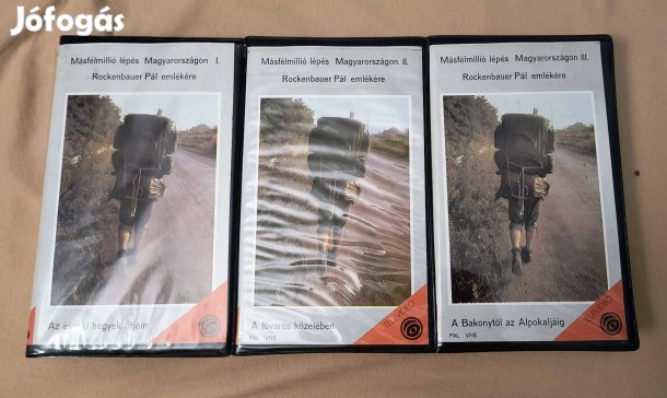 Másfélmillió lépés Magyarországon VHS I-II. sorozat