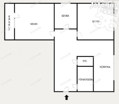 Második emeleti lakás liftes társasházban eladó!