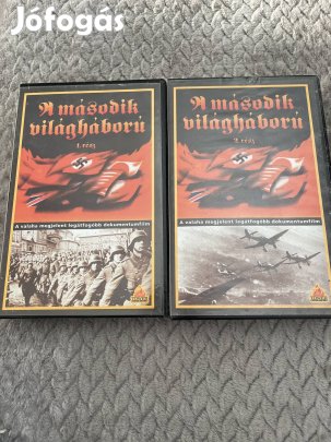 Második világháború 1-2 vhs kistok 