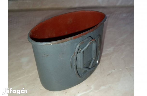 Második világháborús német vas kulacs pohár ESB43