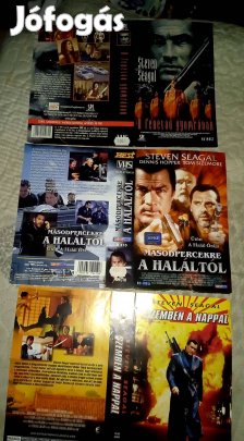 Másodpercekre a haláltól - akció VHS - Steven Segal