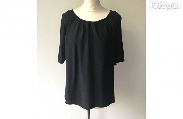 Massimo Dutti fekete, női felső, blúz- L-es. (Újszerű, szép.)