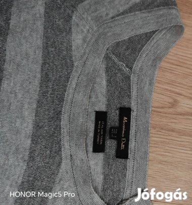 Massimo Dutti finomkötött női pulóver S