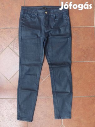 Massimo Dutti skinny fit bőrhatású nadrág