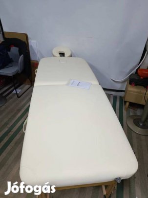 Masszázs asztal, ágy, 2 zónás, összecsukható, hordozható 70cm, 3 szín