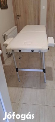 Masszázságy kartámasszal, hordtáskával Eladó!