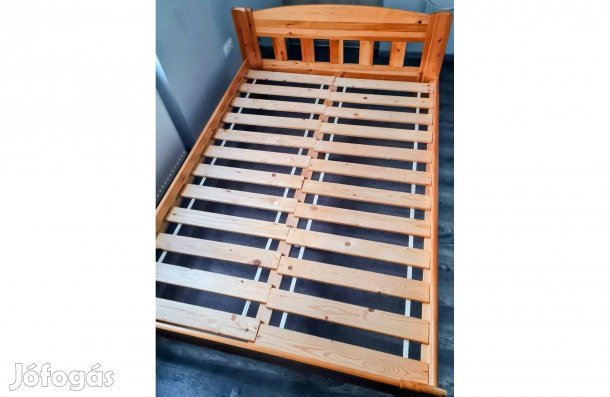 Masszív, Tömör Fenyő Ágykeret 160x200 (RS Sára típus) - Azonnal Vihető