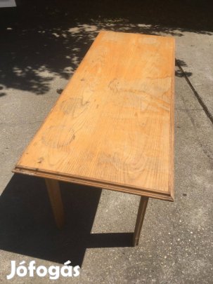 Masszív fa kisasztal asztal dohányzóasztal