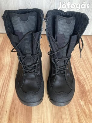 Masszív kordura marhabőr Völkl taktikai szolgálati bakancs 43 44 újsz