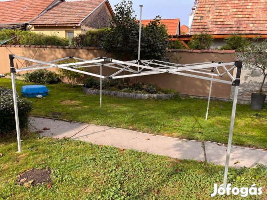 Masszív összecsukható alumínium pavilon váz (3 x 3 x 2,4)