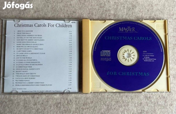 Master Christmas Carols For Children CD