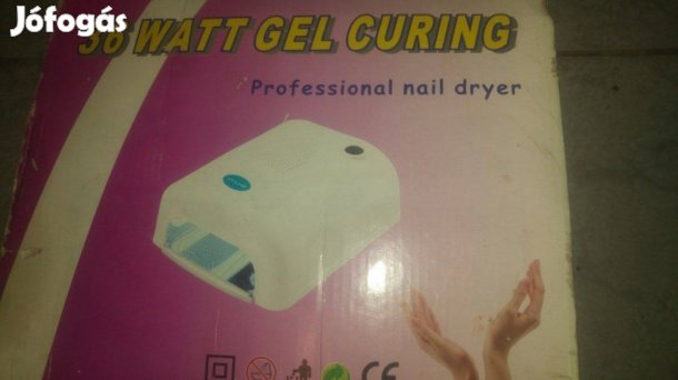 Master Nails 4x9W-os Professional, tükrös, UV körmös lámpa