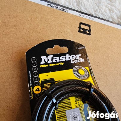 Master lock kerékpár zár új 2 db kulcs