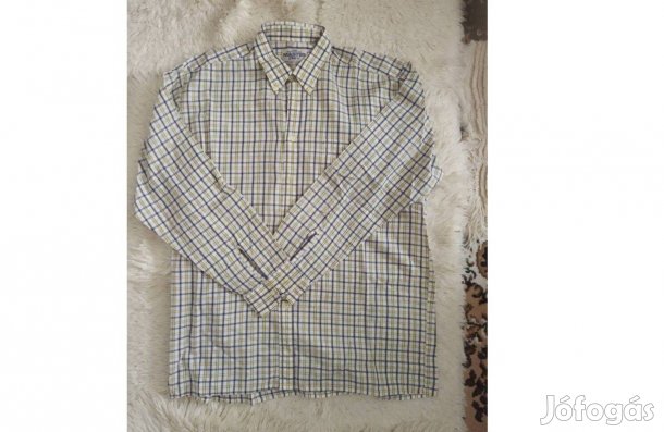 Master márkájú, férfi kockás ing L 41/42-es méretben eladó. Újszerű