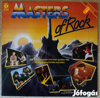 Masters Of Rock német válogatás bakelit hanglemez