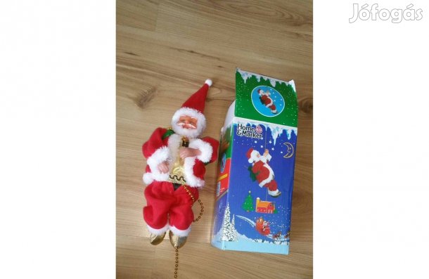 Mászó Mikulás karácsonyi dekoráció