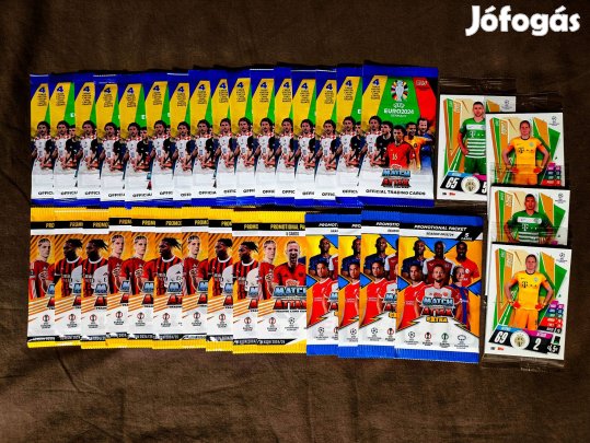 Match Attax kártyacsomagok 34db