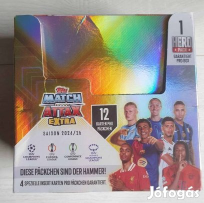 Match attax extra,2024-25 kártyák