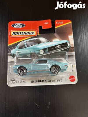Matchbox 1968 Ford Mustang Fastback Új